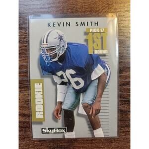 Kevin Smith 1992 Skybox Primetime #241 - Rookie - Cowboys - NFL - Fresh Pull
